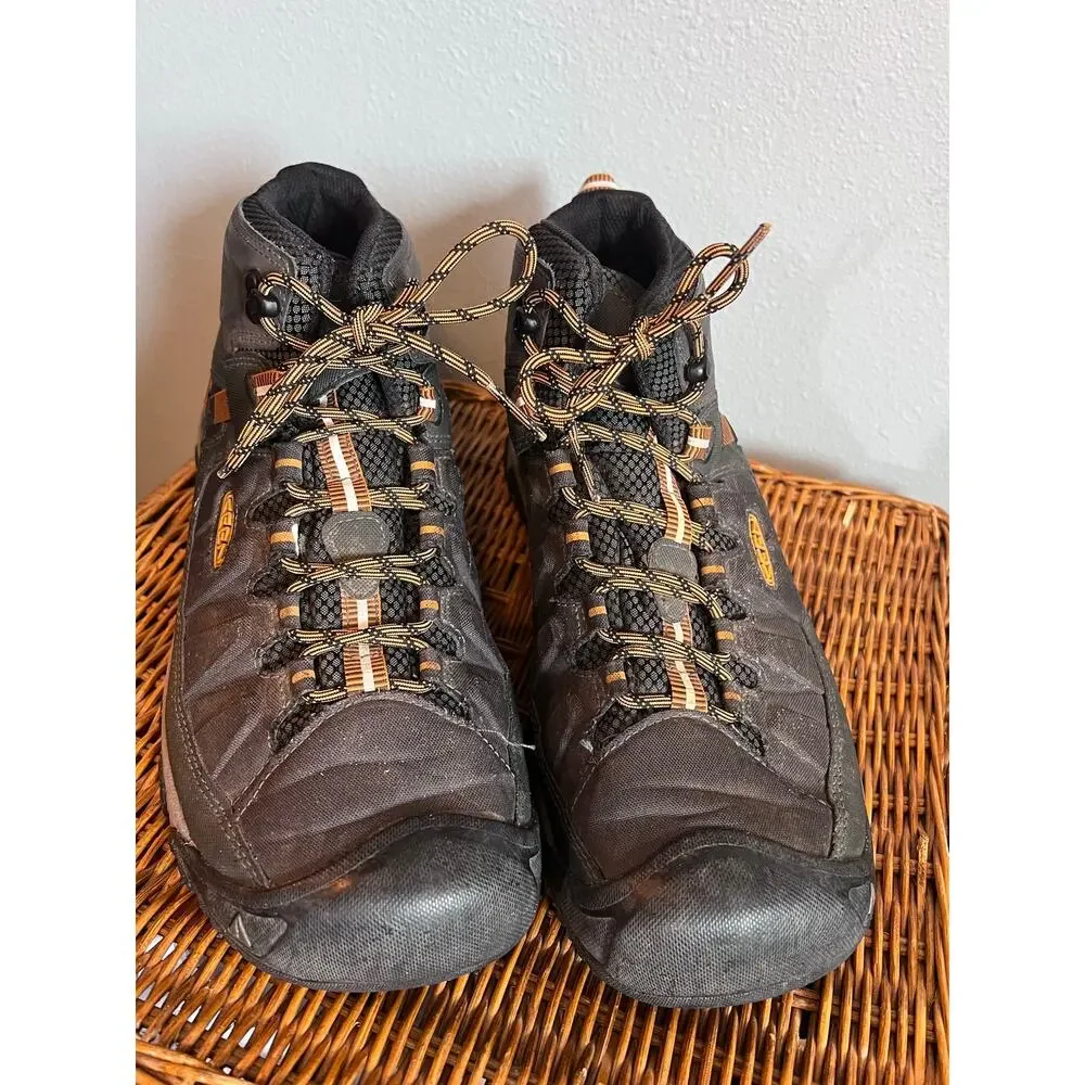 Keen Mens Sz 12 Targhee III Waterproof Mid Hiking Boot Dry Waterproof Trail Grip